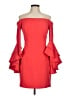 Milly Red Cocktail Dress Size 6 - photo 1