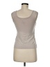 Bailey 44 100% Leather Ivory Sleeveless Top Size M - photo 2