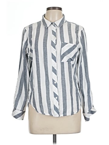 DKNY Jeans Long Sleeve Button-Down Shirt (view 1)