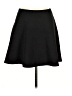 New Look 100% Polyester Solid Black Casual Skirt Size 10 - photo 1