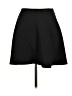 New Look 100% Polyester Solid Black Casual Skirt Size 10 - photo 2
