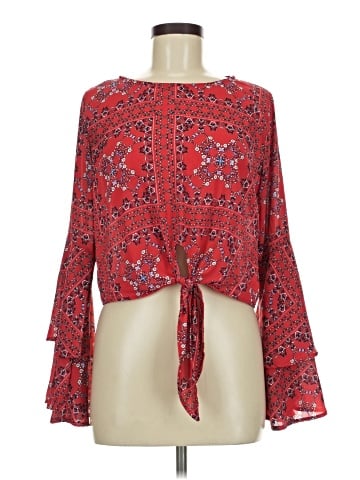 Altar'd State Long Sleeve Blouse (view 1)