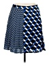 Halogen 100% Polyester Argyle Blue Casual Skirt Size 6 - photo 2