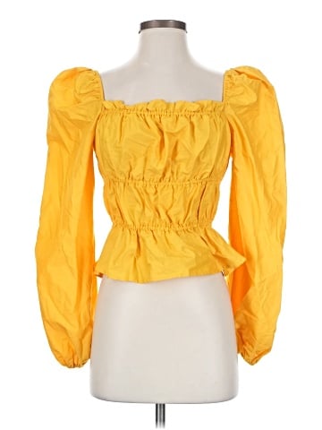 Just Fab 3/4 Sleeve Blouse (view 1)