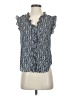 DKNY Blue Sleeveless Blouse Size XS - photo 1