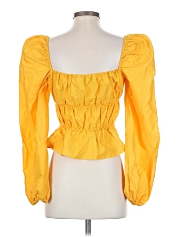 Just Fab 3/4 Sleeve Blouse (view 2)