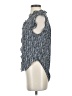 DKNY Blue Sleeveless Blouse Size XS - photo 5