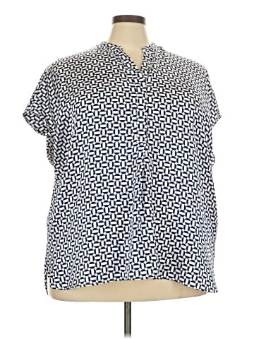 Lane Bryant Short Sleeve Blouse (view 1)