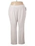 Allison Daley Solid Ivory Casual Pants Size 24W - photo 1