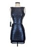 Lulus 100% Polyester Metallic Blue Cocktail Dress Size XS - photo 1