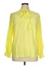 Talbots 100% Viscose Yellow 3/4 Sleeve Blouse Size XL - photo 1