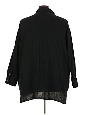 Old Navy 3/4 Sleeve Button-Down Shirt (view 2)