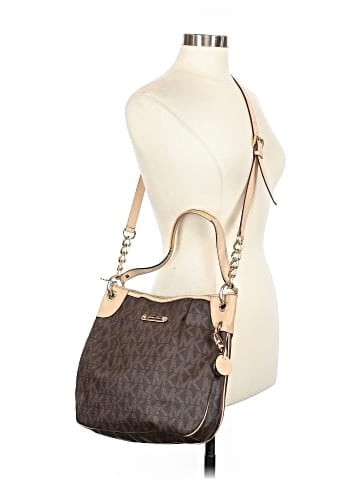 MICHAEL Michael Kors Leather Crossbody Bag (view 2)