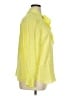 Talbots 100% Viscose Yellow 3/4 Sleeve Blouse Size XL - photo 4