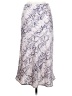 Glam 100% Polyester Animal Print Pink Silver Casual Skirt Size S - photo 1