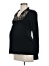Olian Black Long Sleeve Top Size M - photo 1