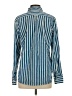 J.Crew 100% Cotton Stripes Blue Long Sleeve Button-Down Shirt Size S - photo 2