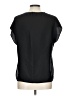 Next Black Short Sleeve Blouse Size 10 - photo 2