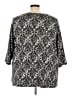 Catherines Black 3/4 Sleeve Blouse Size 3X - photo 2