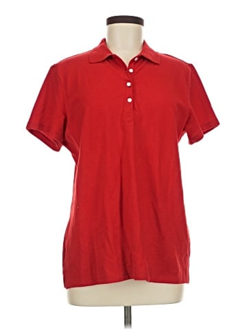 St. John's Bay Short Sleeve Blouse (view 1)