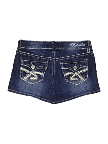 Hydraulic Denim Shorts (view 2)