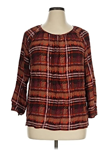 Talbots 3/4 Sleeve Blouse (view 1)