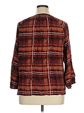 Talbots 3/4 Sleeve Blouse (view 2)