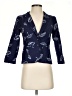 ModCloth 100% Cotton Print Blue Blazer Size XS - photo 1