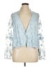 The Upside 100% Polyester Blue Jacket Size XL - photo 1