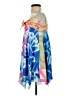 Chesley 100% Polyester Tropical Blue Cocktail Dress Size S - photo 5
