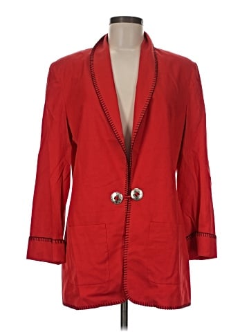 August Silk Blazer (view 1)