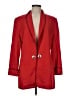 August Silk Red Blazer Size 8 Petite - photo 1