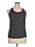 Danskin Now 100% Polyester Gray Active Tank Size XL - photo 1