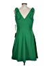 Eliza J Solid Green Cocktail Dress Size 12 - photo 2