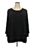 DG^2 by Diane Gilman 100% Polyester Black Long Sleeve Blouse Size 2X - photo 1