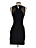 Express Solid Black Cocktail Dress Size 4 - photo 2