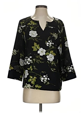 Fever 3/4 Sleeve Blouse (view 1)