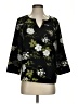 Fever Black 3/4 Sleeve Blouse Size S - photo 1