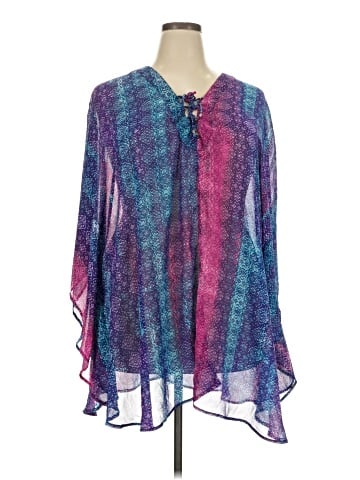 Catherines 3/4 Sleeve Blouse (view 1)