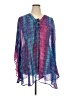 Catherines 100% Polyester Purple 3/4 Sleeve Blouse Size 2X - photo 1