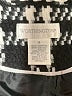 Worthington 100% Polyester Houndstooth Black Coat Size 14 - photo 6