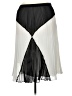 Halogen 100% Polyester Color Block Ivory Formal Skirt Size 16 - photo 1
