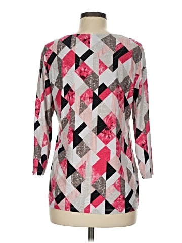 JM Collection 3/4 Sleeve Blouse (view 2)