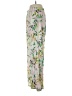 Lavender Brown Floral Green Casual Pants Size S - photo 5