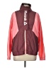 Reebok 100% Nylon Color Block Pink Track Jacket Size L - photo 1