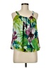 Spense Green Sleeveless Blouse Size M - photo 1