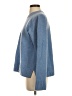 Reformation 100% Wool Solid Blue Wool Pullover Sweater Size XS - photo 5