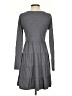 Socialite Gray Casual Dress Size XS - photo 2