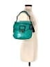 Coach 100% Leather Color Block Teal Leather Shoulder Bag One size - photo 2