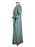Universal Standard 100% Polyester Solid Teal Casual Dress Size 2XS - photo 5